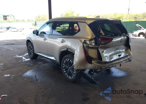 2024 Nissan Rogue Platinum Intelligent Awd из США, поврежденный, VIN JN8BT3DD3RW253309